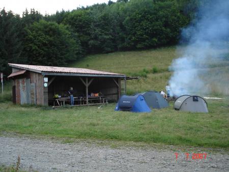 Deuxième camping au refuge